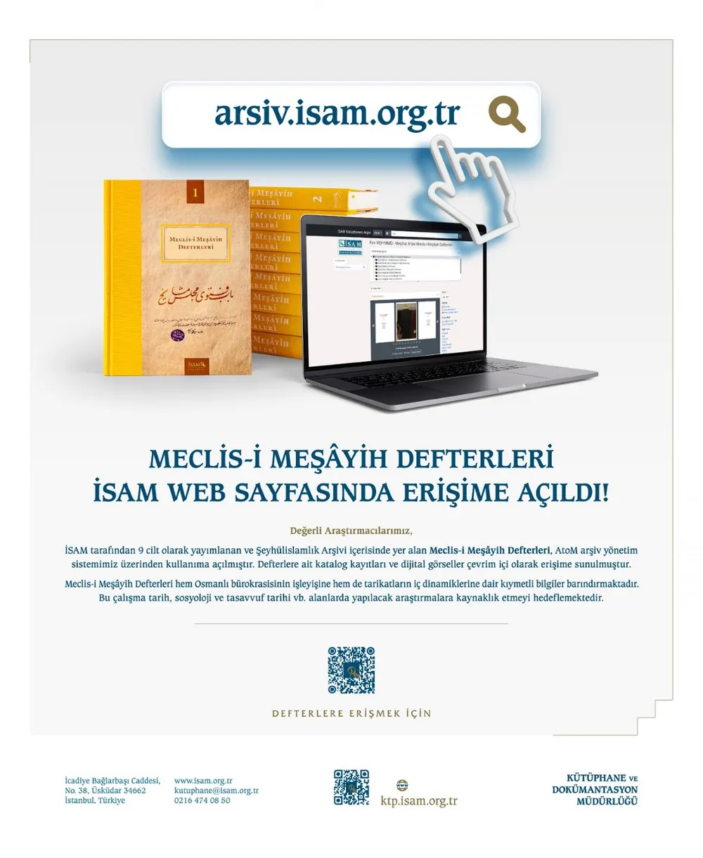 Osmanlı arşiv defterleri dijital katalog tanıtımı