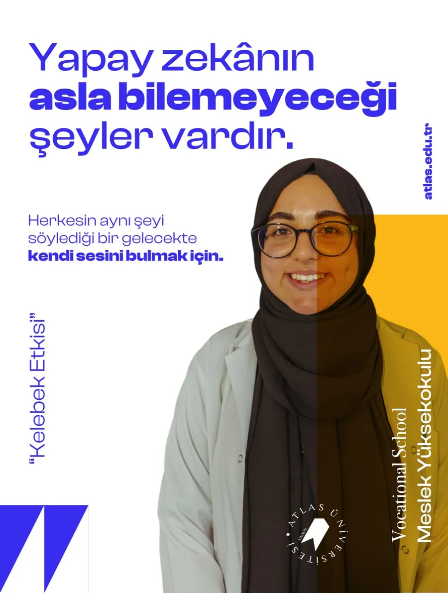 Üniversite tanıtım afişi örneği